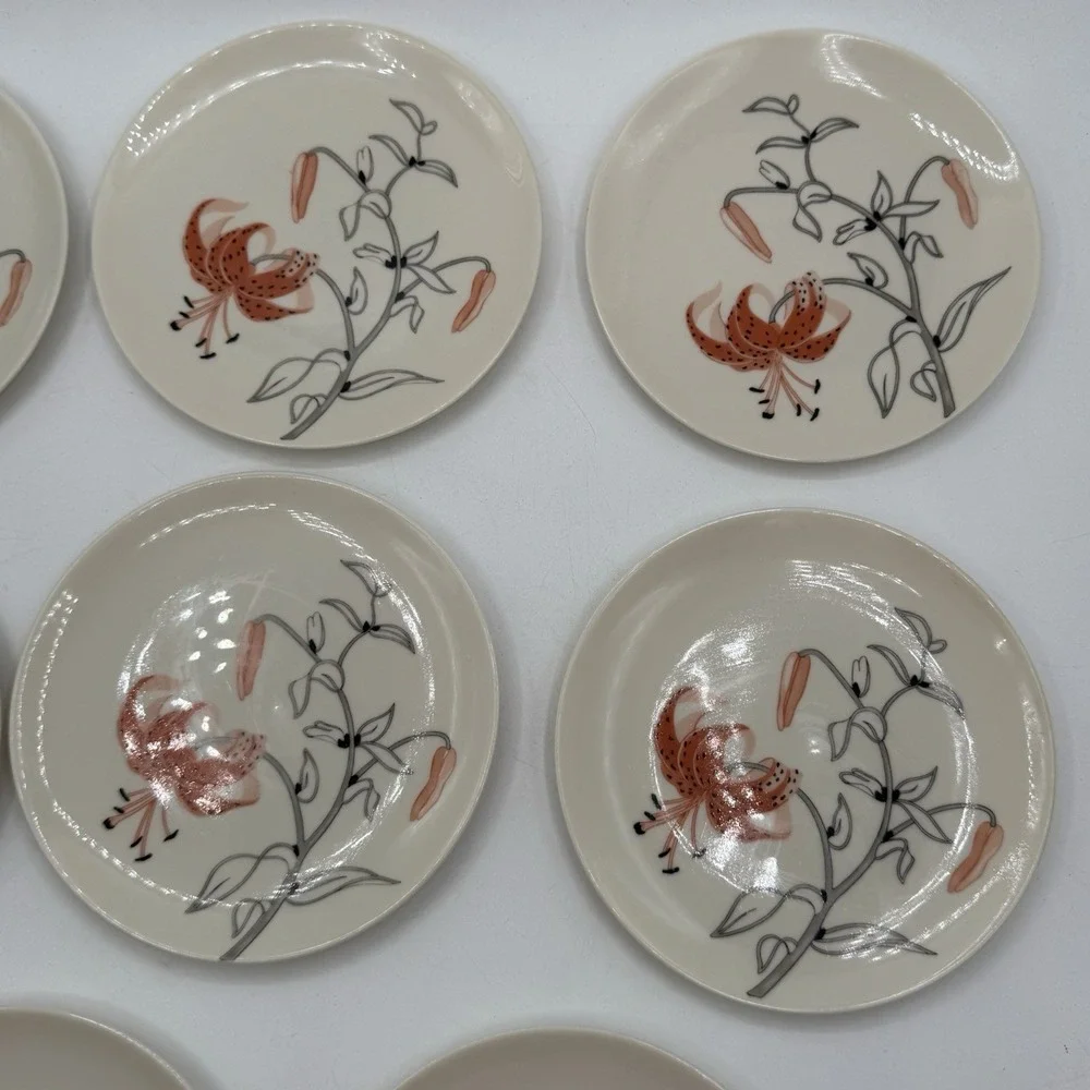 Franciscan Tahoe 4 Bread Plates 6 3/8